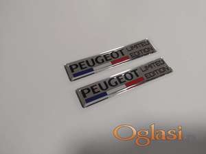 Peugeot limited edition stiker oznaka